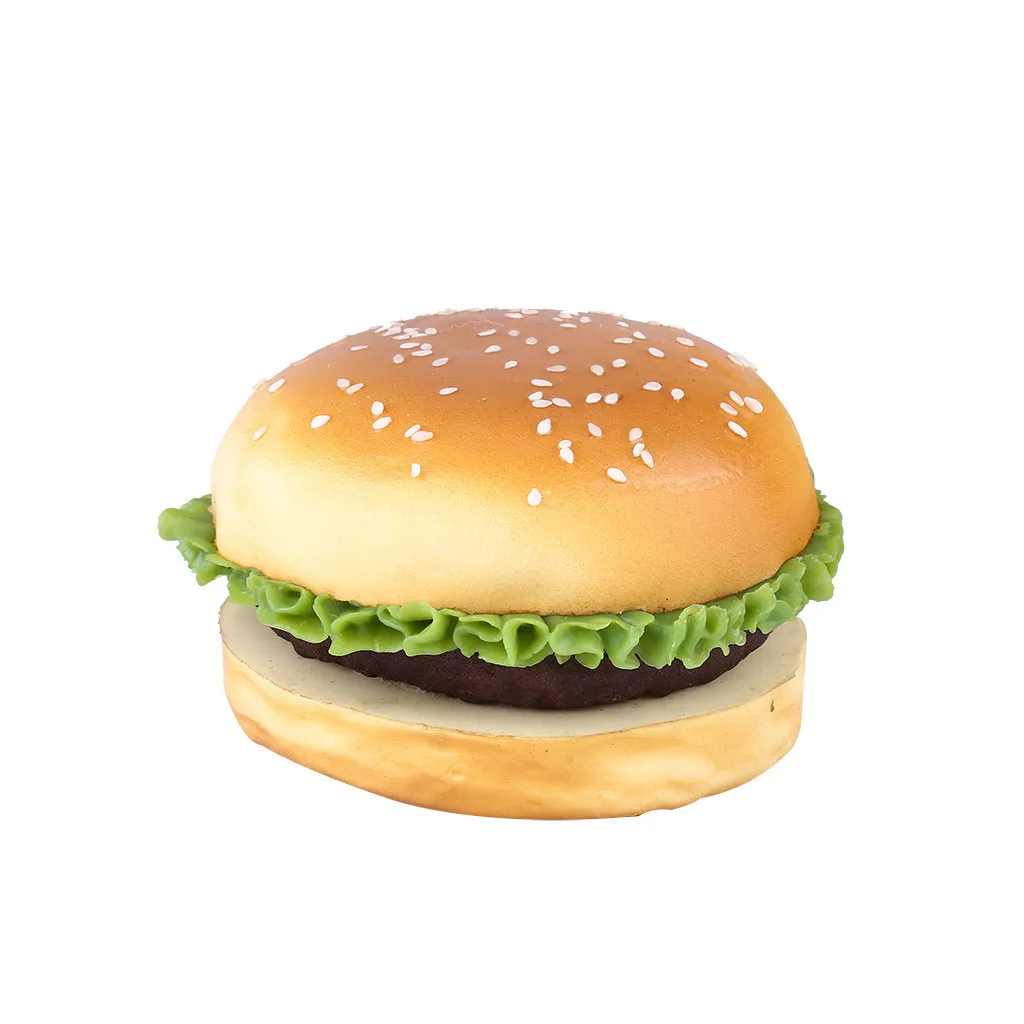 Simulation Burger Slow Rising Collection Stress Reliever Toys Vent decompression toy baby educational toy Pressure relief toy #B