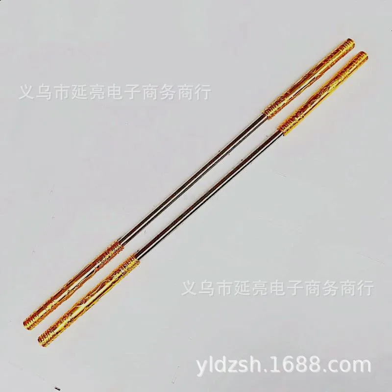 

Yiwu CHILDREN'S Toy Stainless Steel Telescopic Golden Cudgel