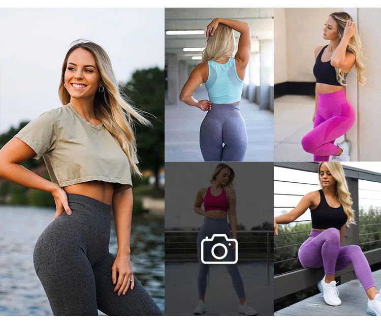 FITTOO Leggings Women Seamless Smile Sexy Leggins Mujer High Waist Push Up Women's Sports Pants Gym Exercise Female Clothing flare leggings