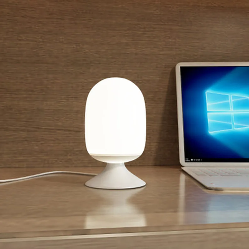 Светодиодная настольная лампа для экстренного чтения Пищевая силиконовая