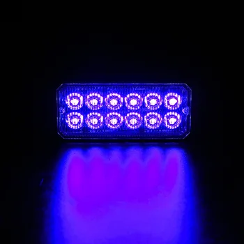 

Trailers 12 LED SUV Light kit Van Strobe Flashing Alarm Lamp & 2*Screws