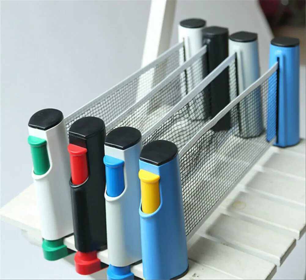 

Anywhere Retractable Ping Pong Table Tennis Net Ping Pong Post Net Rack Table Tennis Accessories Equipment