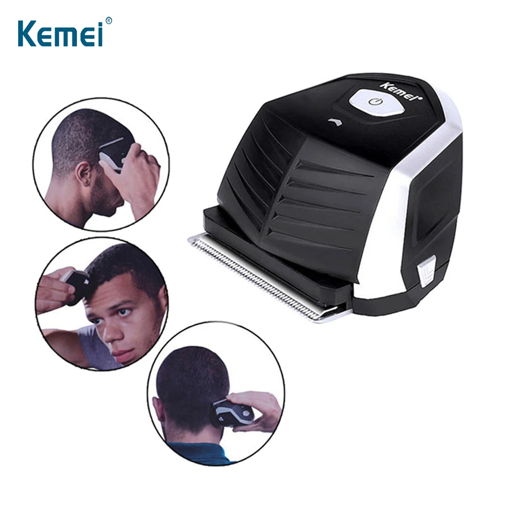 

KEMEI Mini Hair Trimmer Portable Hair Clipper Baldheaded Hair Cutter For Men DIY Hair Cutting Machine Cordless Beard Trimmer