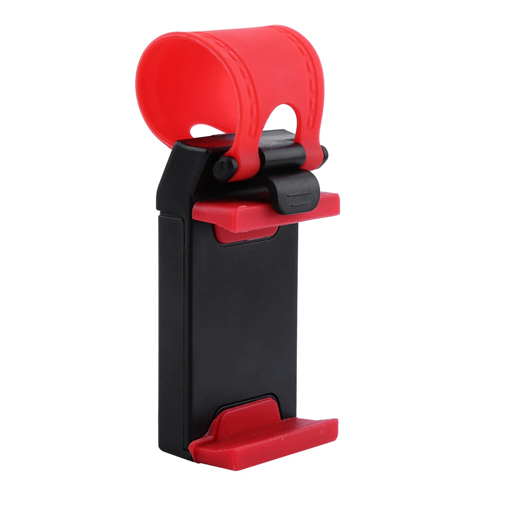 SOONHUA Phone Stand Car Elastic Steering Wheel Clip Mount Holder Universal Cradle Holders For Mobile | Мобильные телефоны и