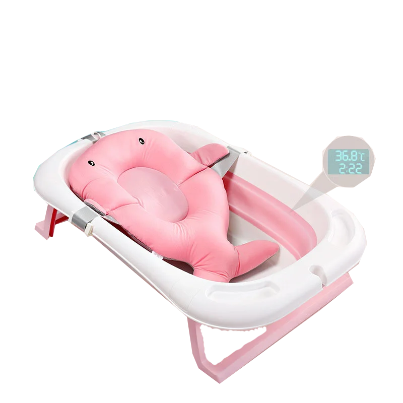 Folding Bathtub Baby Folding Bath Temperature Sensitive Household