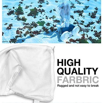 

Newly 2pcs All Purpose Cleaning Bags Compatible for Polaris 360 380 Pool Cleaner Zipper Bag MK