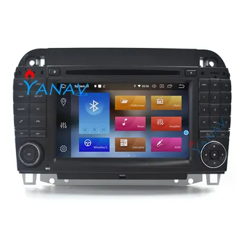 

Car radio Multimedia video player for-MERCEDES-BENZ S CLASS W220 1998-2005 car stereo touch screen audio dvd player Android 10.0
