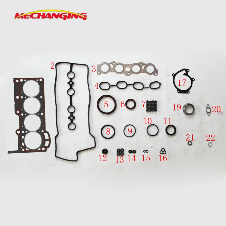 3SZVE 3SZ For DAIHATSU MATERIA SIRION TERIOS 1.5L Engine Parts Full Set