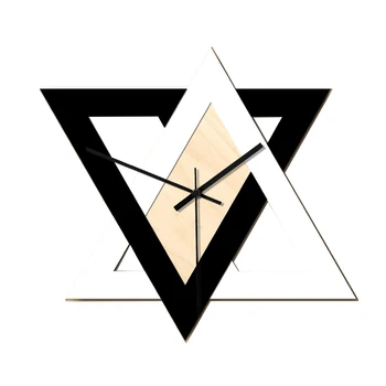 

Time Morden Design Nordic Style Office Wall Clock Silent Living Room Home Decor Hanging Accurate Bedroom Mute Black White