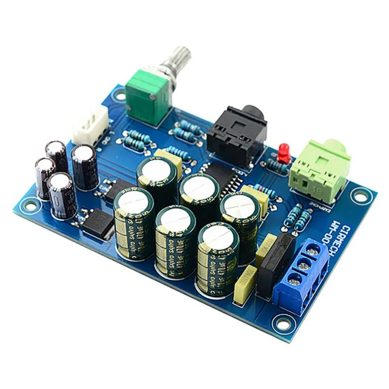 TPA6120 усилитель для наушников плата HIFI TPA6120A2 энтузиаст наушники AMP Amplificador нулевой шум Diy Nnew