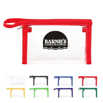 

128911 100pcsTransparent PVC Bags Travel Organizer Clear Makeup Bag Cosmetic Bag Beauty Case Toiletry Bag Make Up Pouc