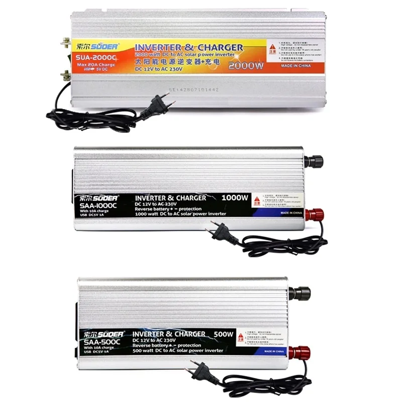 Inversor de energia solar híbrida, 12v 220v,