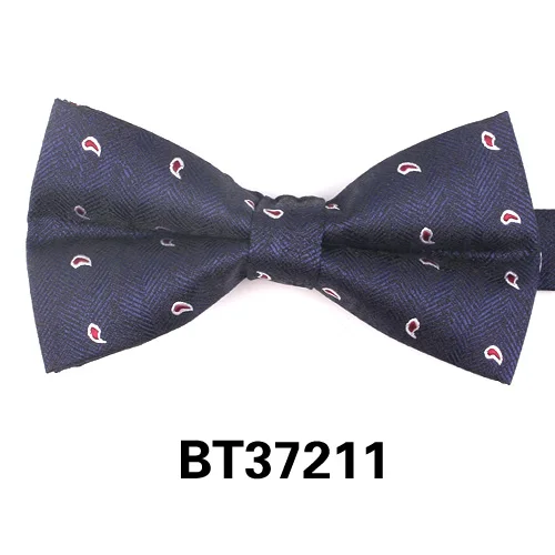 BT37211 Модный мужской галстук-бабочка, классический жаккардовый галстук-бабочка для мужчин, деловой Свадебный взрослый цветочный галстук-бабочка, костюм с бабочками, галстуки-бабочки - Цвет: BT37211