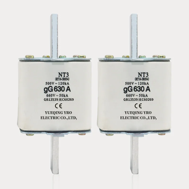 

NT series fuse NT3-630A fast acting ceramic fuse