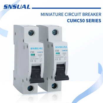 

Small circuit breakerCUMC50-C50 leakage protector domestic industry professional overload protection