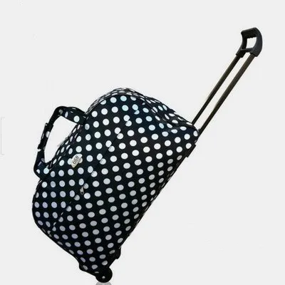 p10-Large bag LADSOUL, большая дорожная сумка на колесиках, сумка на колесиках, портативная дорожная сумка, сумка для багажа, модная, водонепроницаемая, удобная для переноски - Цвет: p10-Large bag