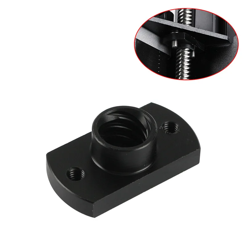 1 pc 3D Printer Quality CR10/ 10S Ender 3T8 screw nut POM 8 mm 3d