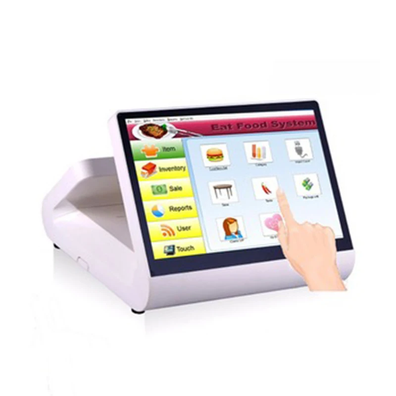 ComPOSxb новейшая модель pos все в одном 12 дюймов Смарт-экран pos система белый