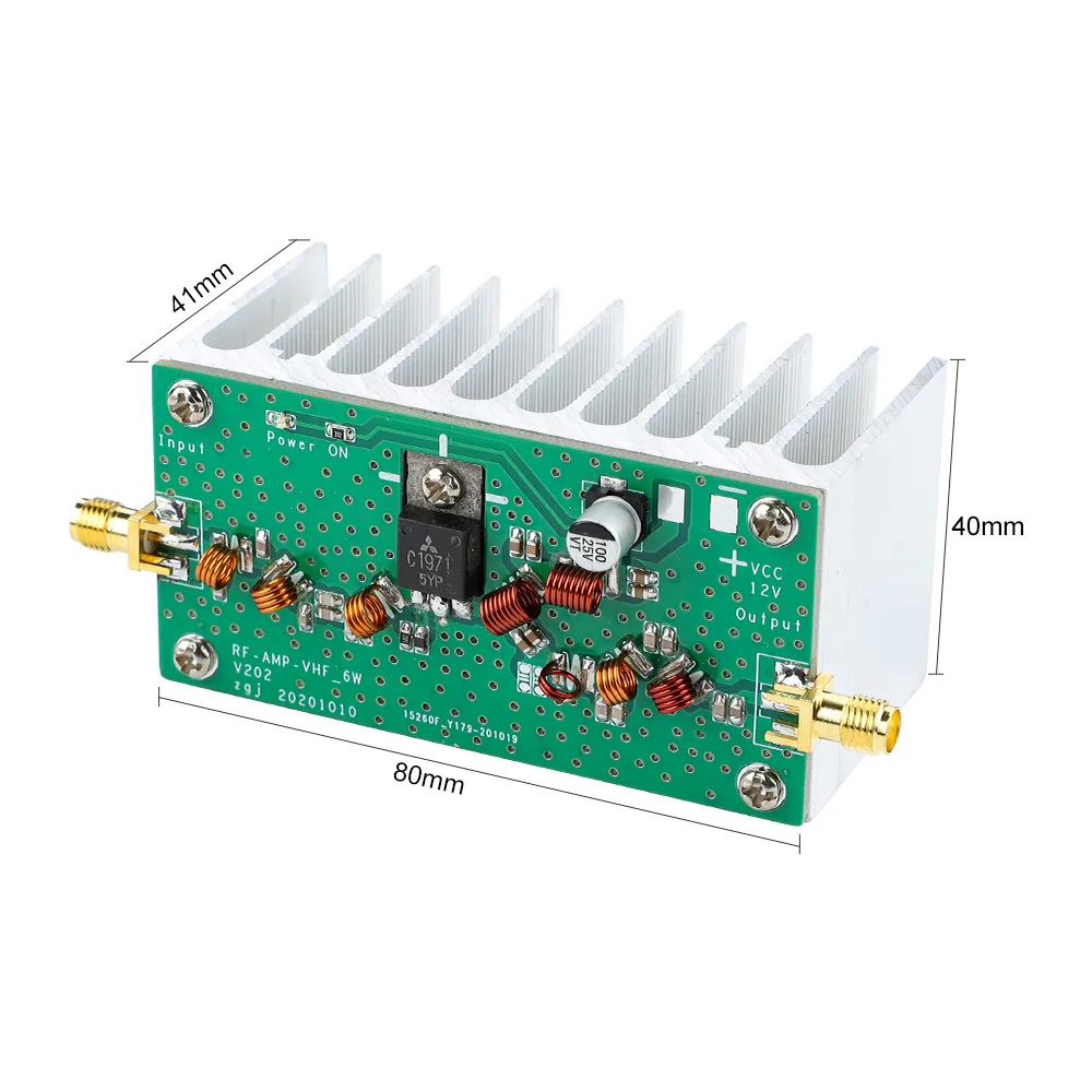 Усилитель мощности AIYIMA 88 108 МГц 6 Вт УКВ 12 В|amplifier finished|power amplifierpower amplifier board |