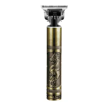 

Retro Oil Head Engraving Electric Clipper Rechargeable Hair Razor Hair Salon Dedicated Fader Barber Hair Cutting Machine