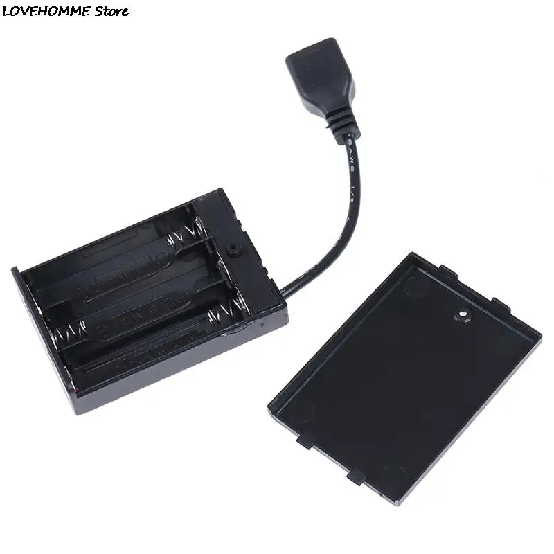 Practical New 3 aa Battery Box With Usb Port For Building Block Led 3-aa-battery-box-with-usb-port-for-building-block-led-light-kit-with