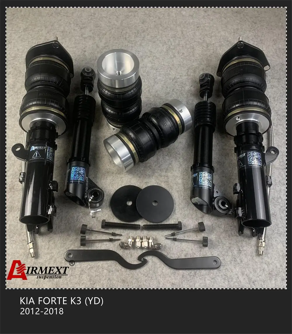 Для KIA forte K3 YD (2012-2018)/ AIR комплект стойки/комплект пневматической подвески/coilover +