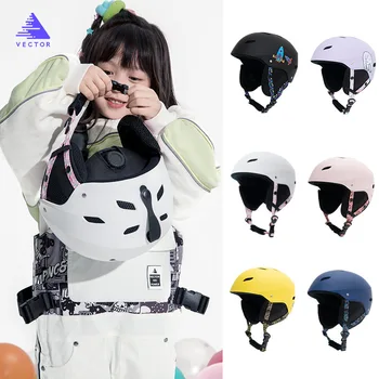 

Kids Ultralight Skiing Helmet 2020 Hot Sale ABS Integrally-molded Snowboard Helmet Cycling Skiing Snow Child