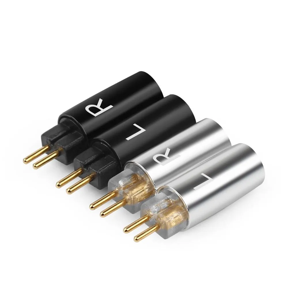 Fone de Ouvido de Áudio Banhado a Ouro Pino do Fone de Ouvido para Um3x Jack Liga Alumínio Escudo Adaptador Fio Conector 0.78mm W4r Ue18 - Image 5