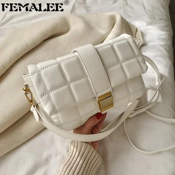 

Diamond Lattice Solid Designer Fashion 2020 Trendy Shoulder Flap Shoulder Bag Lady Ins Embroidery Thread Crossbody Bag Messenger