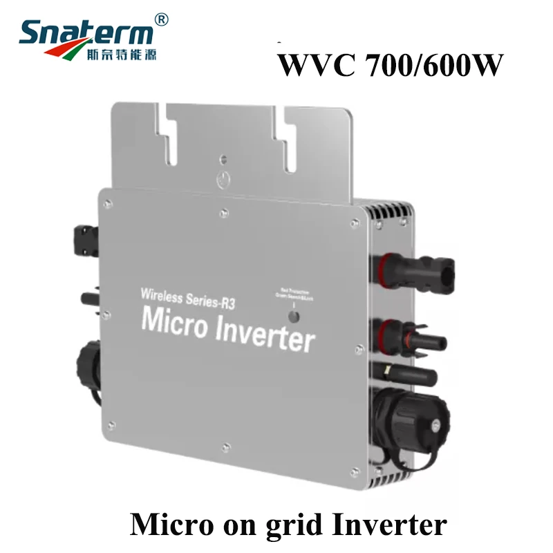 Newly 600W 700W 800W Solar Inverter MPPT grid Tied Solar PV inverter  22-60VDC 110V/220VAC Auto Match for 2*300/350/400W PV Panel