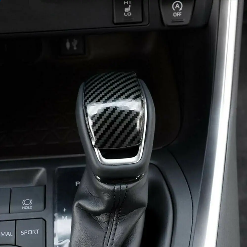 Чехол для рычага переключения передач из углеродного волокна Toyota RAV4 на 2019 2020 |