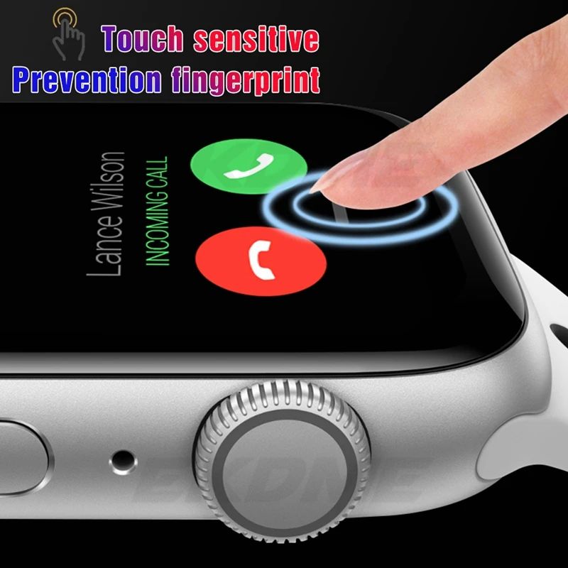 3D пленка из закаленного стекла для Apple Watch Series 5 Защитная пленка для экрана iwatch 44 мм 40 мм защитная пленка