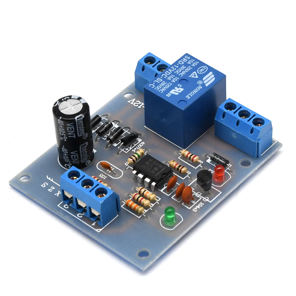 9V-12V Liquid Water Level Controller Sensor Automatic Pumping Drainage Water Level Detection Short Protection Pump Control