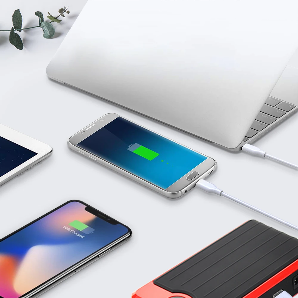 8000 мАч двойной USB набор батареек зарядное устройство автомобильный комплект пускового устройства аварийный DIY Автомобильный Премиум комплект пускового устройства