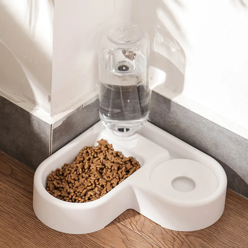 Home Type Pet Automatic Feeder Dog Cat Drinking Bowl For Dog Water