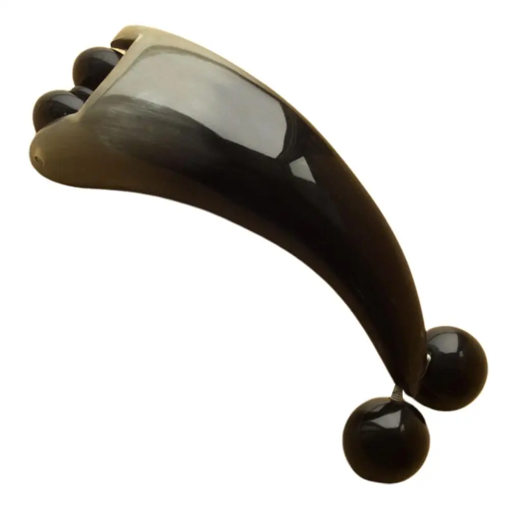 

Y Shape Buffalo Horn Roller Massage Scraping Bar Facial Body Acupuncture Point Natural Therapy
