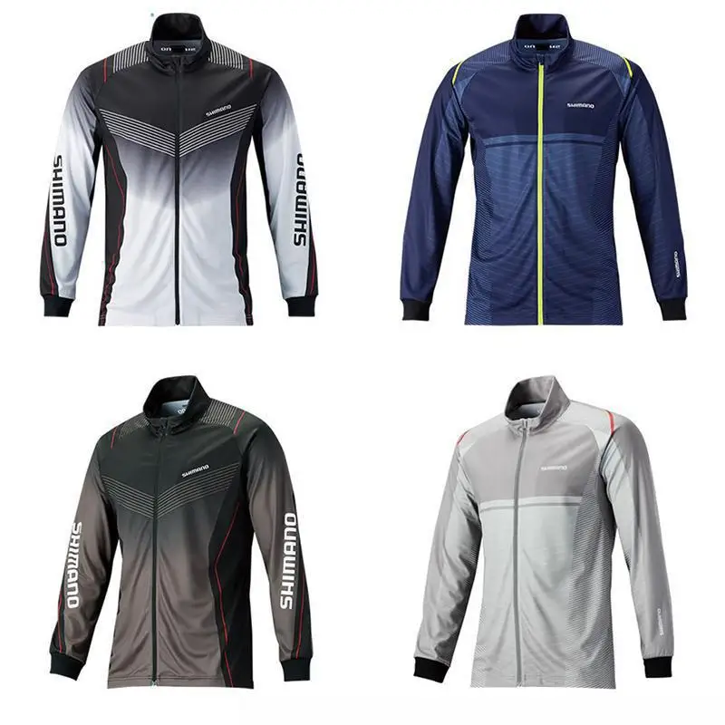 

2019 Long Sleeves Fishing Clothing Outdoor Sports Anti-mosquito Sunscreen Fishing Jersey Breathable Quick-drying Fishing Shirt