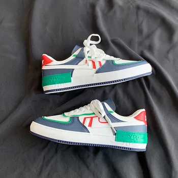 

New men's casual shoes air cushion mesh breathable wear-resistant heat fitness coach sports Low-top fashion casual board shoes