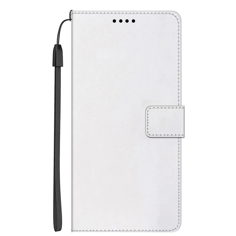 Elegant Leather Flip Wallet Case with Magnetic Closure