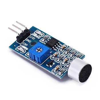 

3pin Voice Sound Detection Sensor Module Intelligent Smart Robot Helicopter Airplane Boart Car for arduino Diy Kit