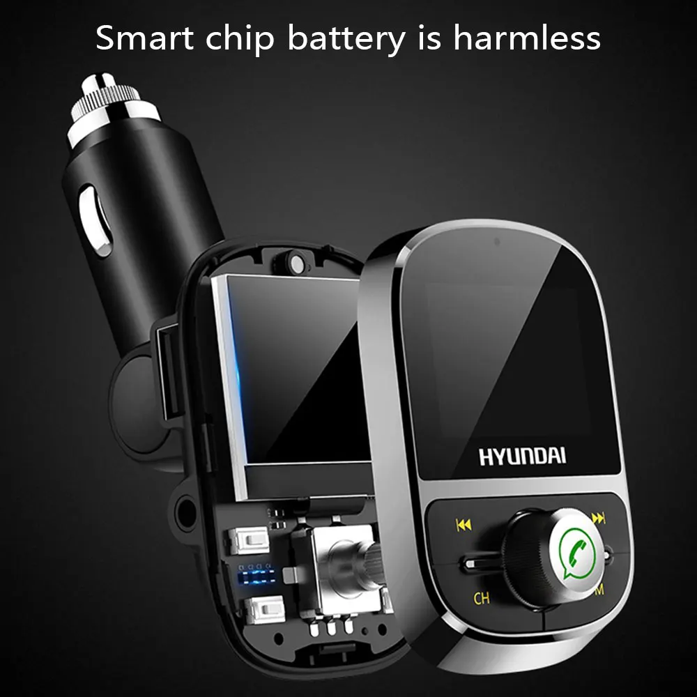 Новинка Автомобильный MP3 плеер Bluetooth громкая связь большой экран дисплей песен Aux