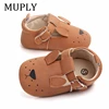 New 10 Colors Cute Animal Print First Walkers Soft sole Pu Leather Crib Girls Boys Sneakers Strap Baby Shoes For Drop Shipping ► Photo 2/6