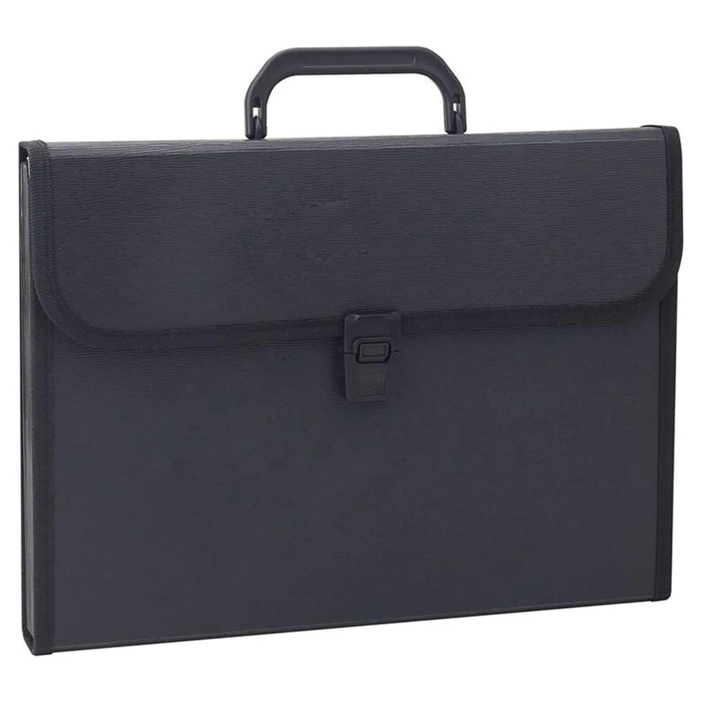 

MyLifeUNIT Accordion Expanding File Folder Portable Briefcase Business File Organizer Bag with Handle Letter Size 13 Pockets
