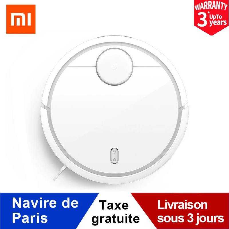 ($18CODE: FASTAPR18)XIAOMI MIJIA-Robot aspirador 1 para el hogar, limpiador automático de polvo, esterilizador, Planificación inteligente, aplicación WIFI, $18 Código: FASTAPR18, Original