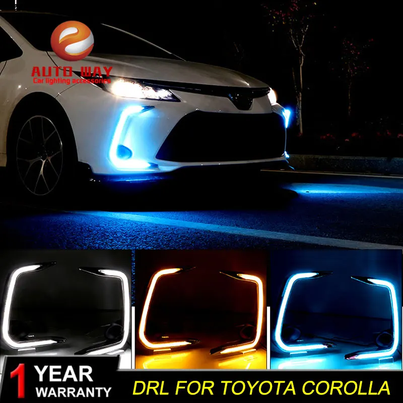 Чехол для Toyota Corolla 2019 2020 поворотный сигнальный релейный автомобильный DRL 12 В