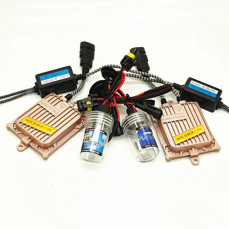 Ксеноновый комплект HID H7 H1 H3 12 В 55 Вт H4 H8 H9 H11 880 881 4300K 6000K 8000K 10000K|Лампы для