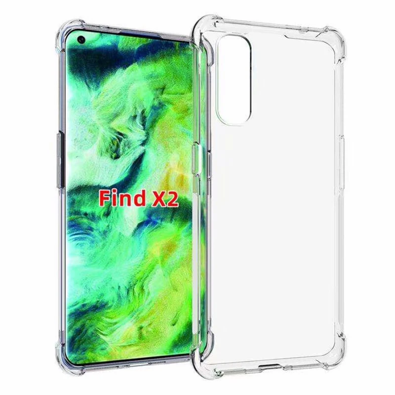 Противоскользящая Задняя панель для Realme X50 Pro XT X2 Q X Lite 2 3 5 6 C1 C2 C11 Find Pro|Бамперы| |