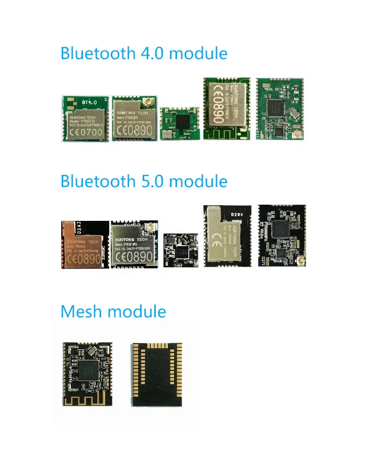 2,4G модуль низкой мощности энергии беспроводной bluetooth-модуль PTR5518 XUNTONG