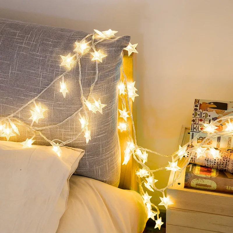 Stars String Lights USB Garland LED Ball Light Chain Lamp Holidays Lighting New Year Bedroom Party Decoration Christmas Outdoor Stars String Lights USB Garland LED Ball Light Chain Lamp Holidays Lighting New Year Bedroom Party Decoration Christmas Outdoor