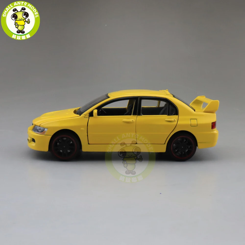 1/32 JACKIEKIM Mitsubishi Lancer EVO IX 9 RHD литая модель автомобиля игрушки для детей Подарки для мальчиков девочек